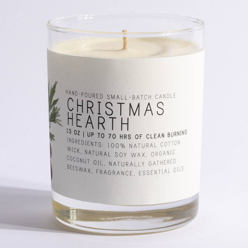 Christmas Hearth Candle by Just Bee 