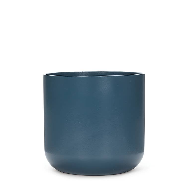Dark Blue Medium Classic Planter