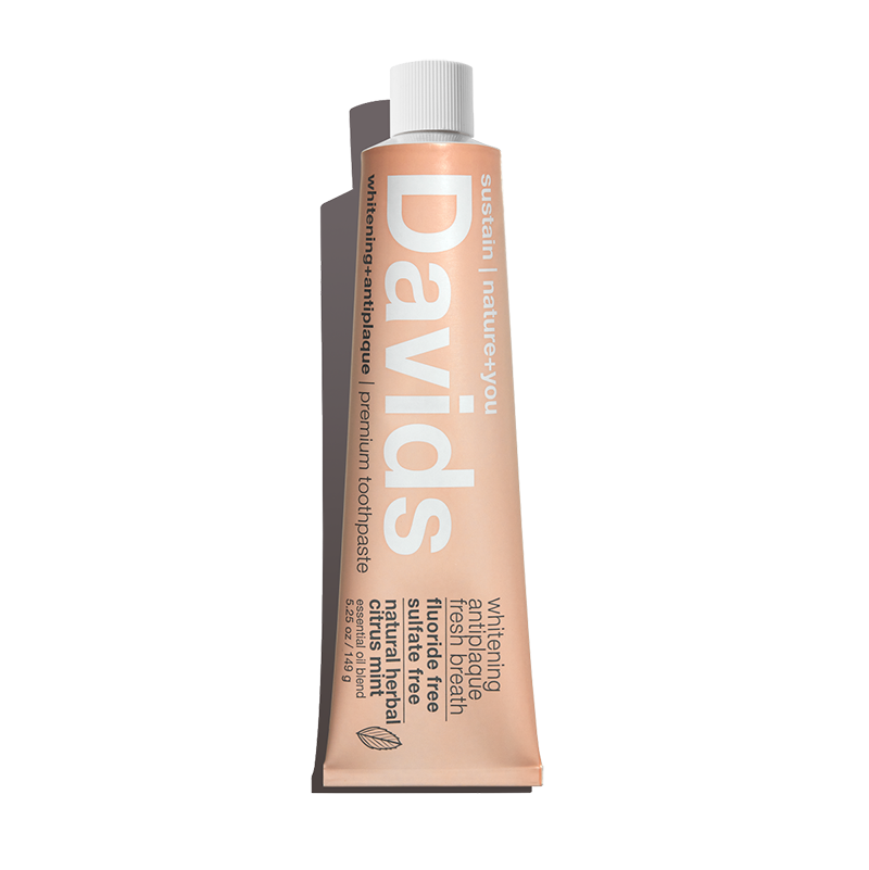 Davids Toothpaste  /  Herbal Citrus Peppermint