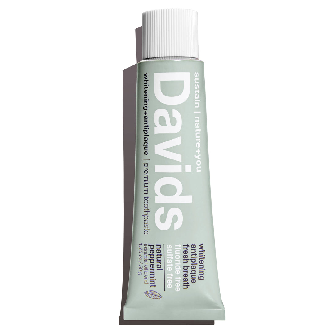Davids Travel Size Toothpaste  /  Peppermint