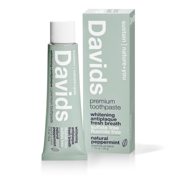 Davids Travel Size Toothpaste  /  Peppermint