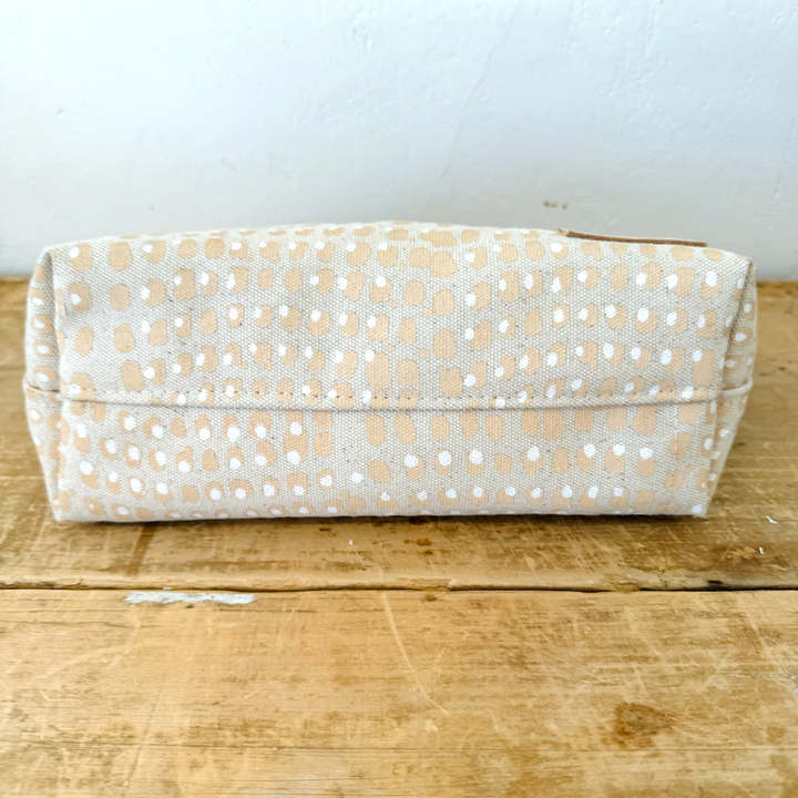 Erin Flett Satchel Bag in Neutral Pattern