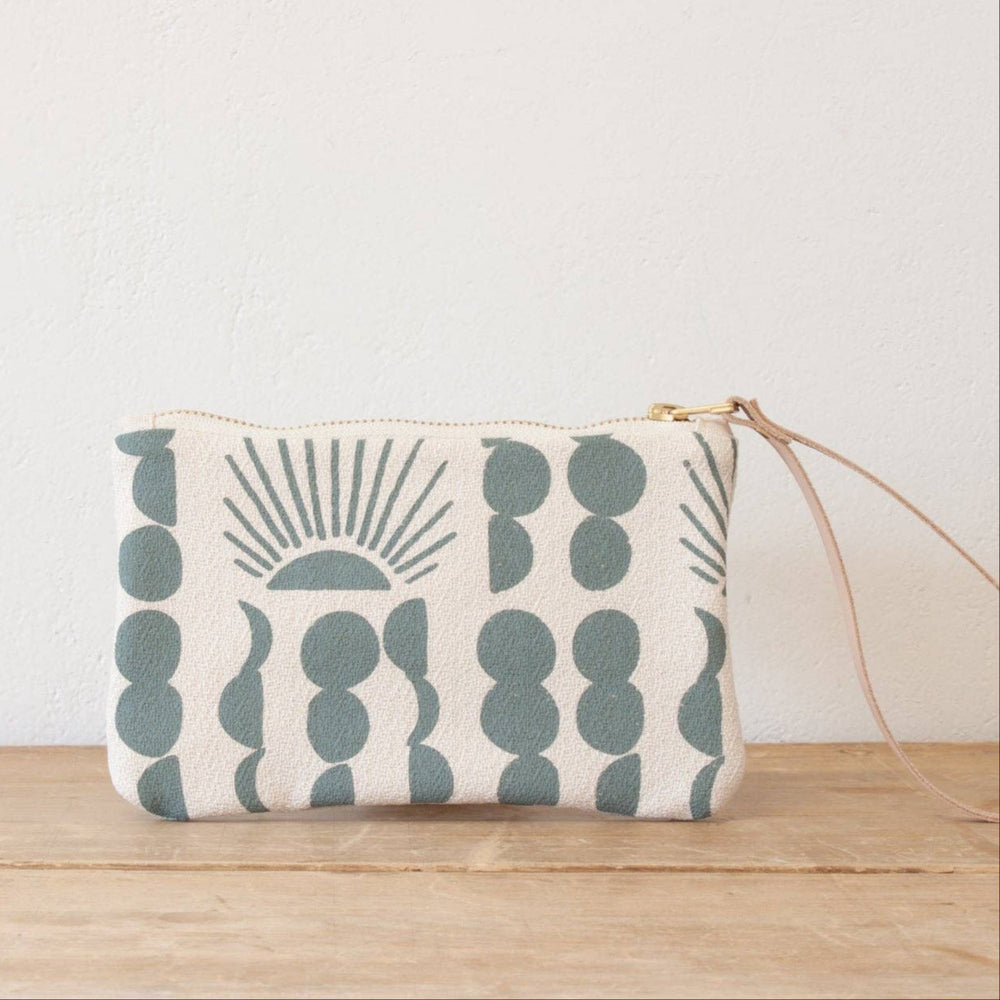Erin Flett Slate Sun + Moon Wristlet