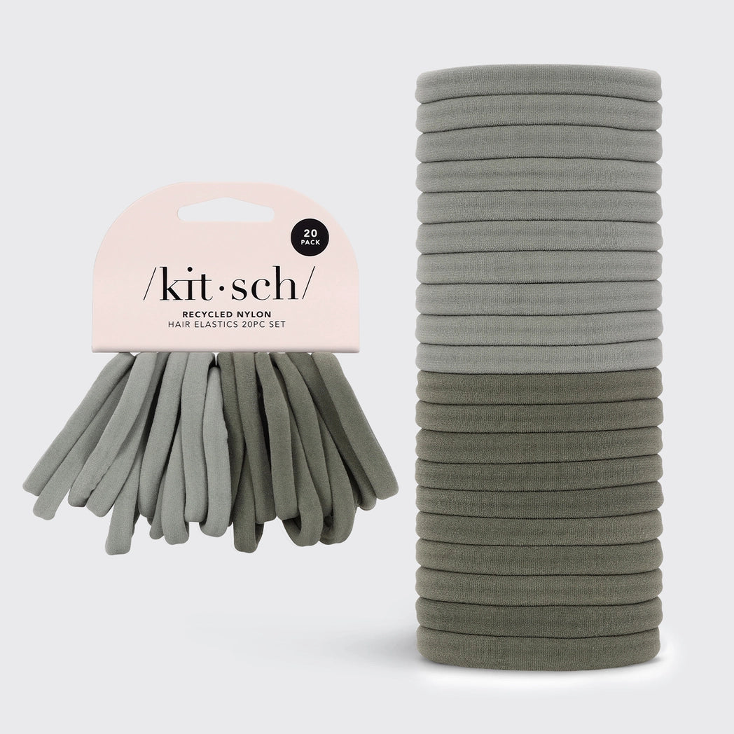 Eucalyptus Eco-Friendly Nylon Elastics 20pc Set by Kitsch