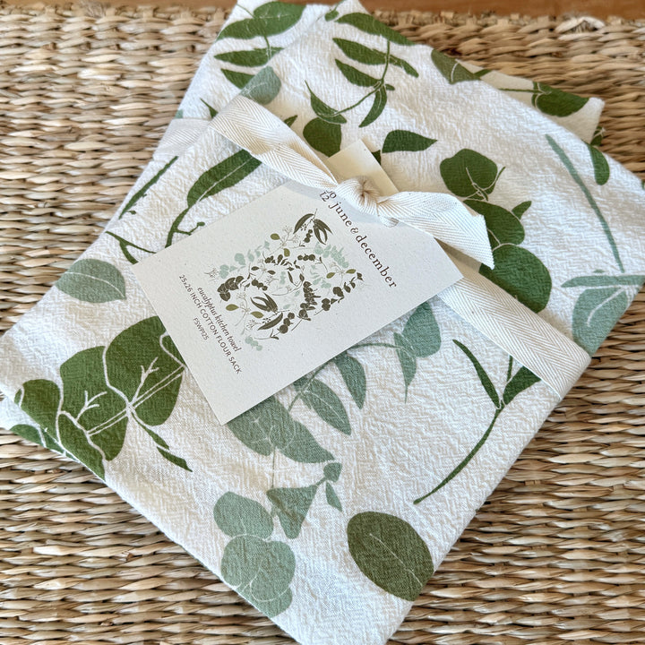 Eucalyptus Kitchen Tea Towel