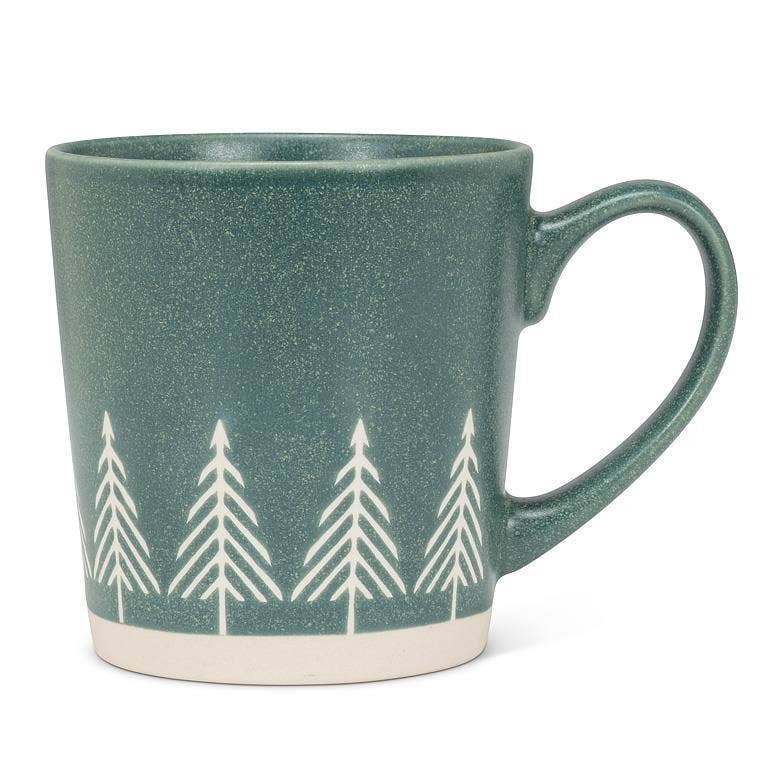 Evergreen Trees Row Mug
