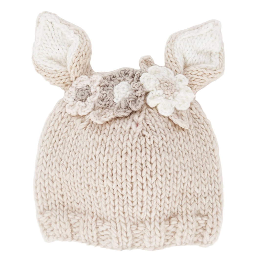 Flower Bunny Beanie