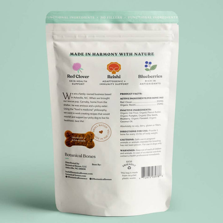 Flower Power All Natural, Organic Dog Treat Cookies