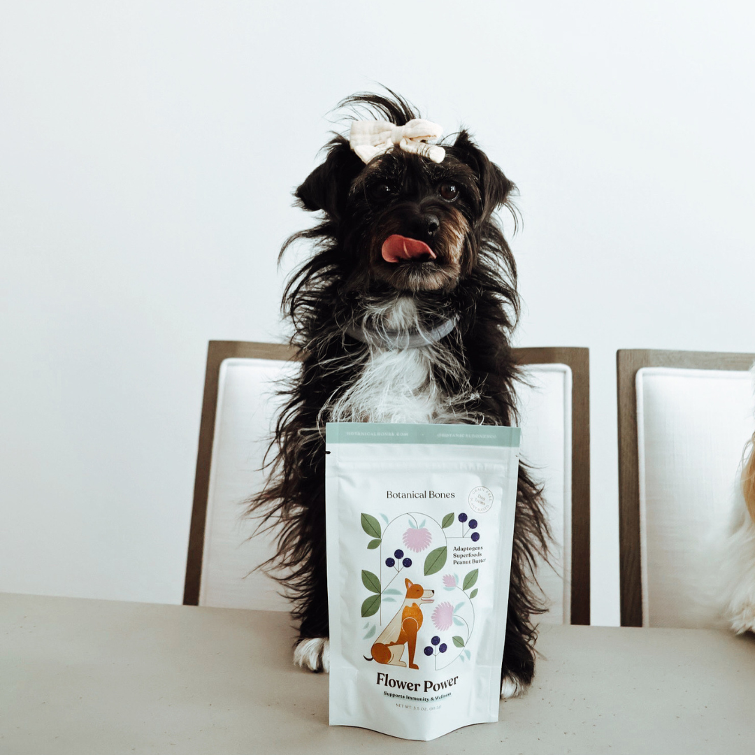 Flower Power All Natural, Organic Dog Treat Cookies