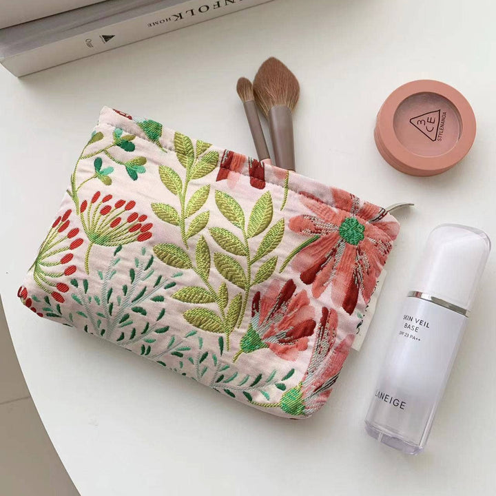 Flower Print Makeup Bag in 3 sizes