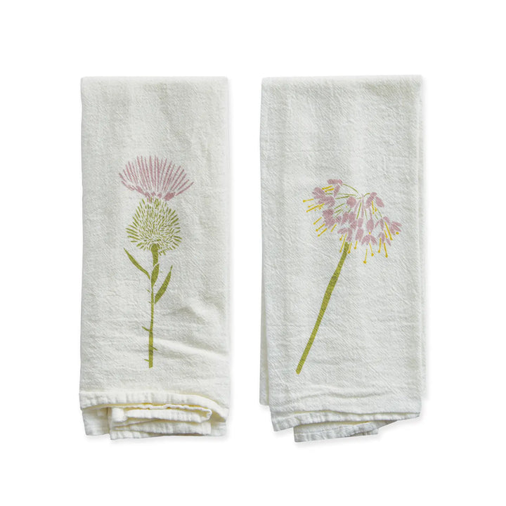 Found & Foraged Double Sided Napkins / Set of 4