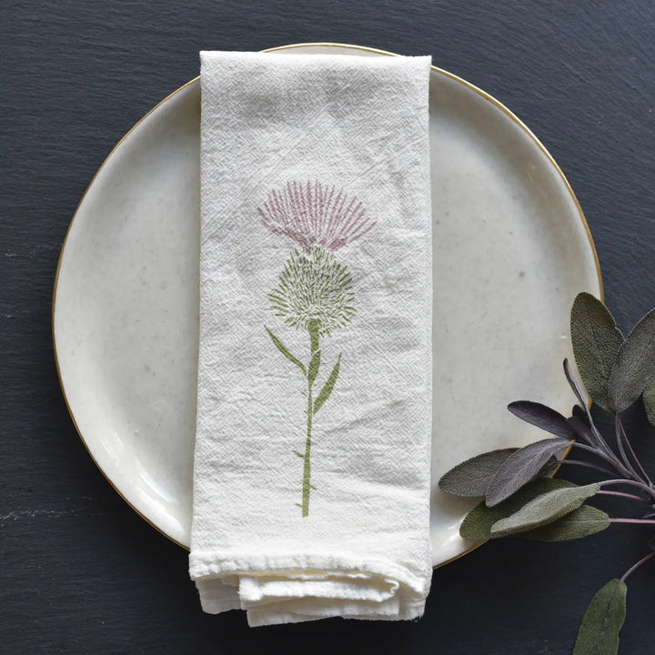 Found & Foraged Double Sided Napkins / Set of 4