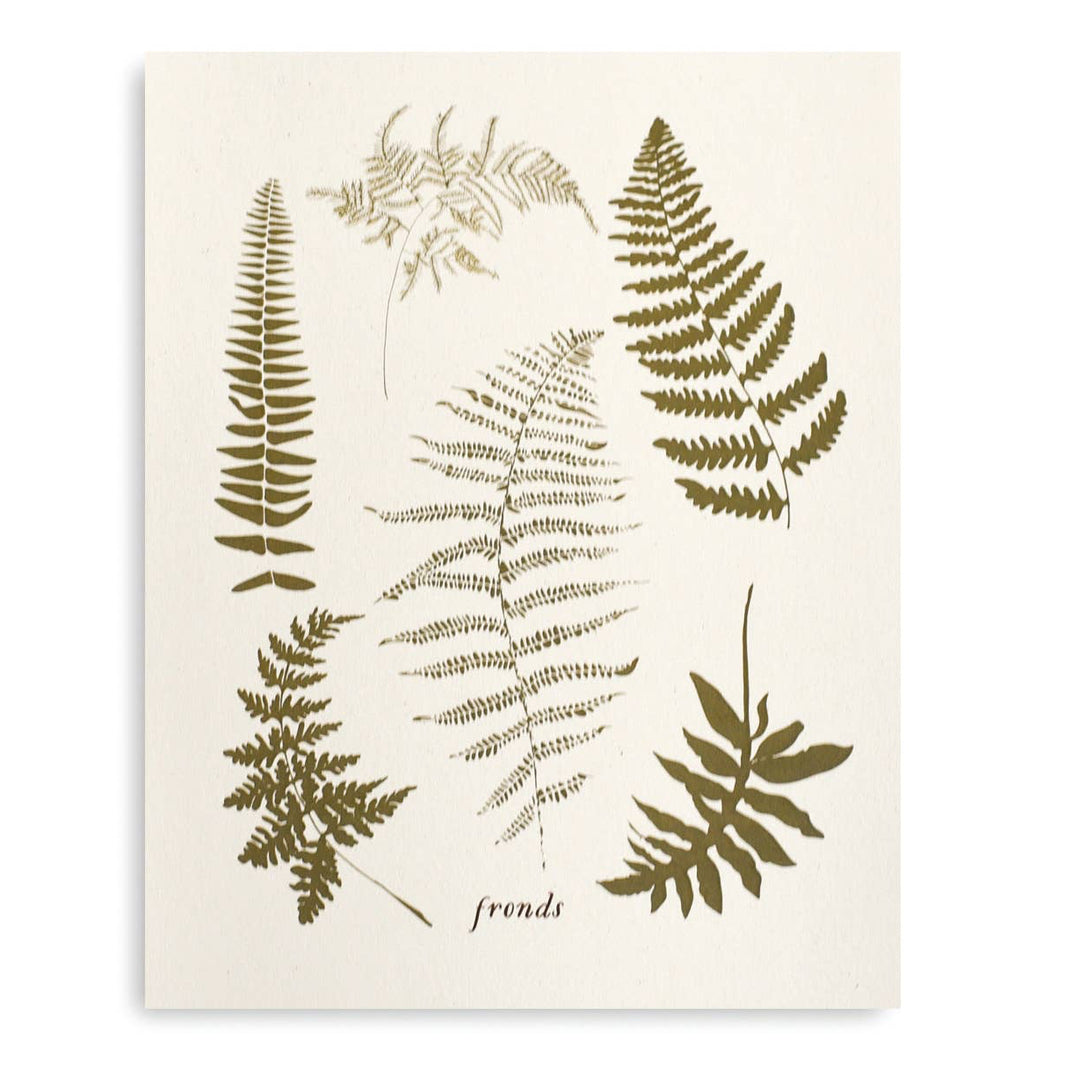 Fronds Art Print, 8x10"