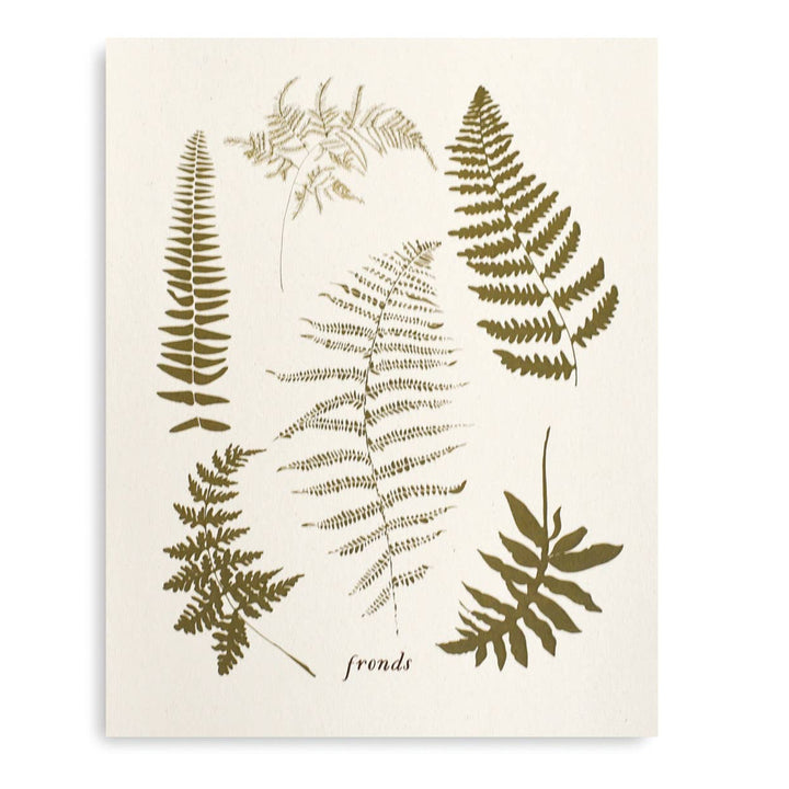 Fronds Art Print, 8x10"