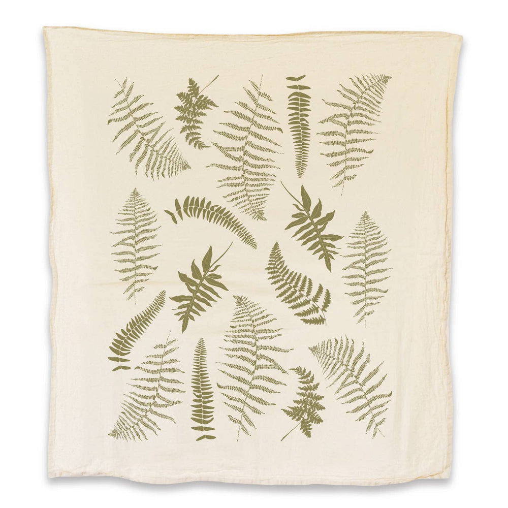 Fronds Fern Kitchen Tea Towel