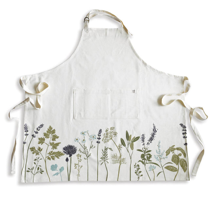 Garden Herbs Organic Cotton Apron