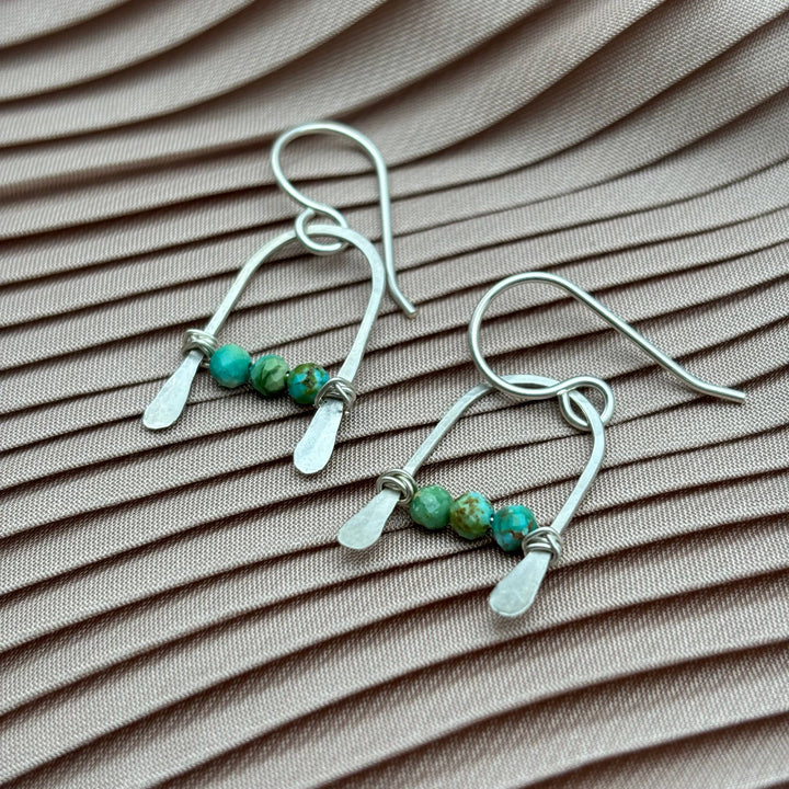 Handmade Bitty Earrings Silver