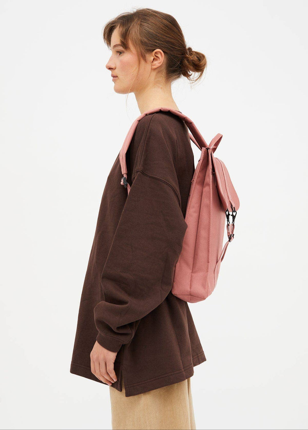 Handy Backpack Dust Pink by Lefrik