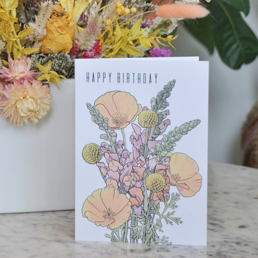 Happy Birthday Greeting Card