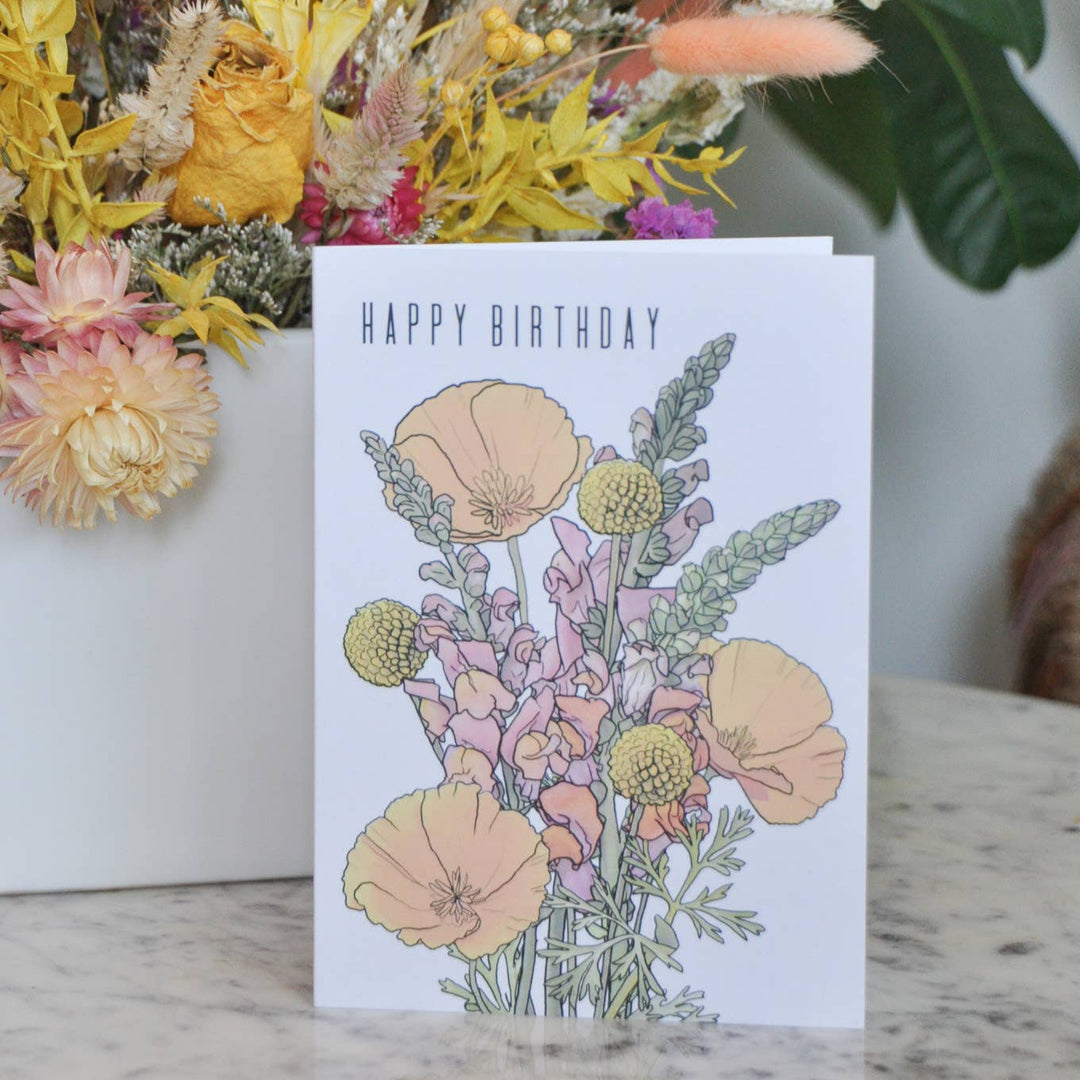 Happy Birthday Greeting Card