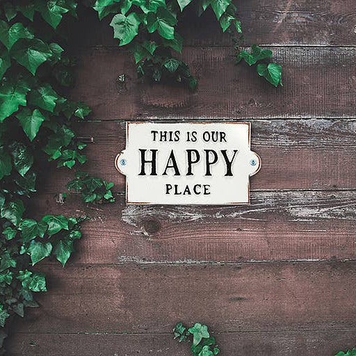Happy Place Sign