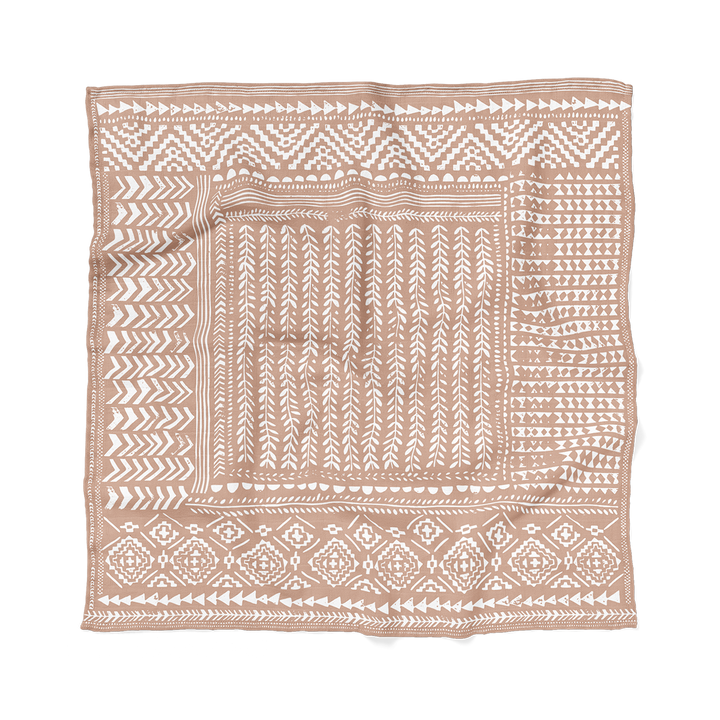 Honey Gold Tapestry Swaddle Baby Blanket