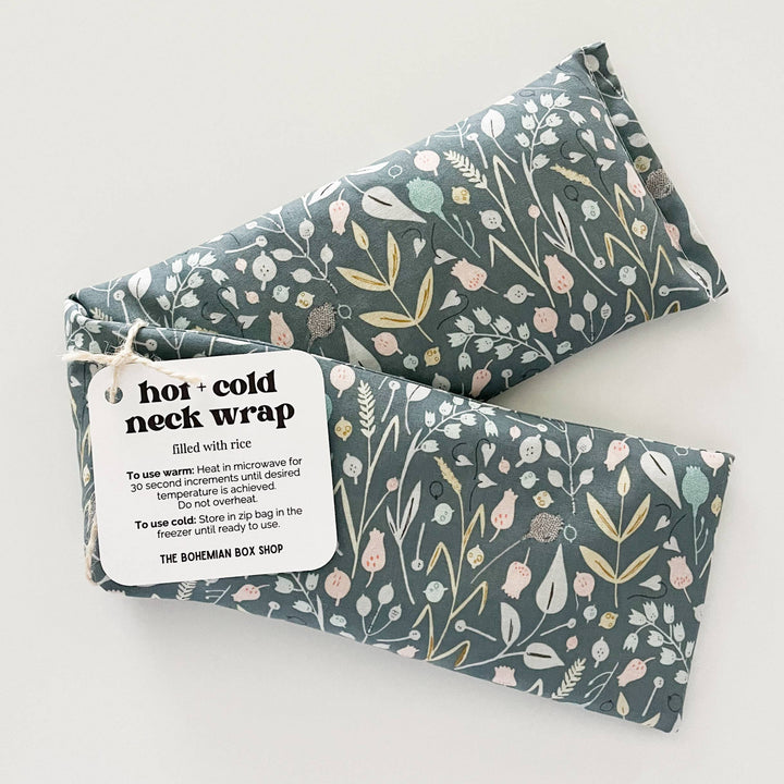 Hot & Cold Therapy Neck Wrap - Meadow Flowers