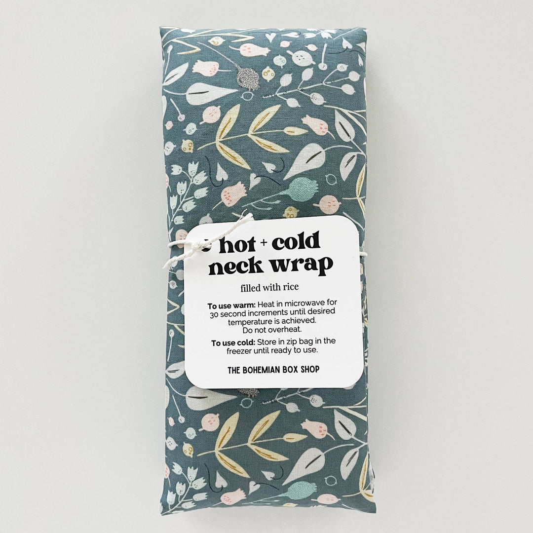 Hot & Cold Therapy Neck Wrap - Meadow Flowers