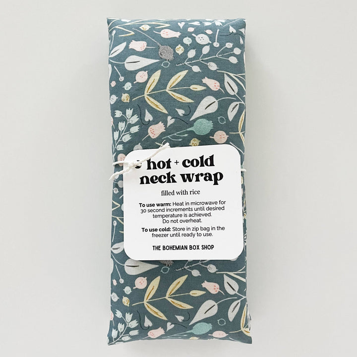 Hot & Cold Therapy Neck Wrap - Meadow Flowers