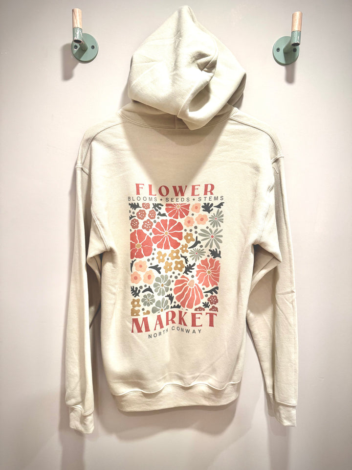 Flower Market Hoodie North Conway
