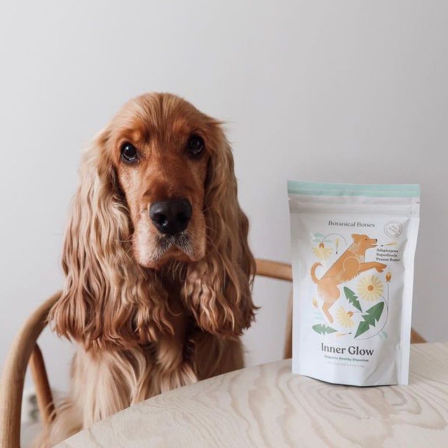 Inner Glow All Natural Organic Dog Treat Cookies