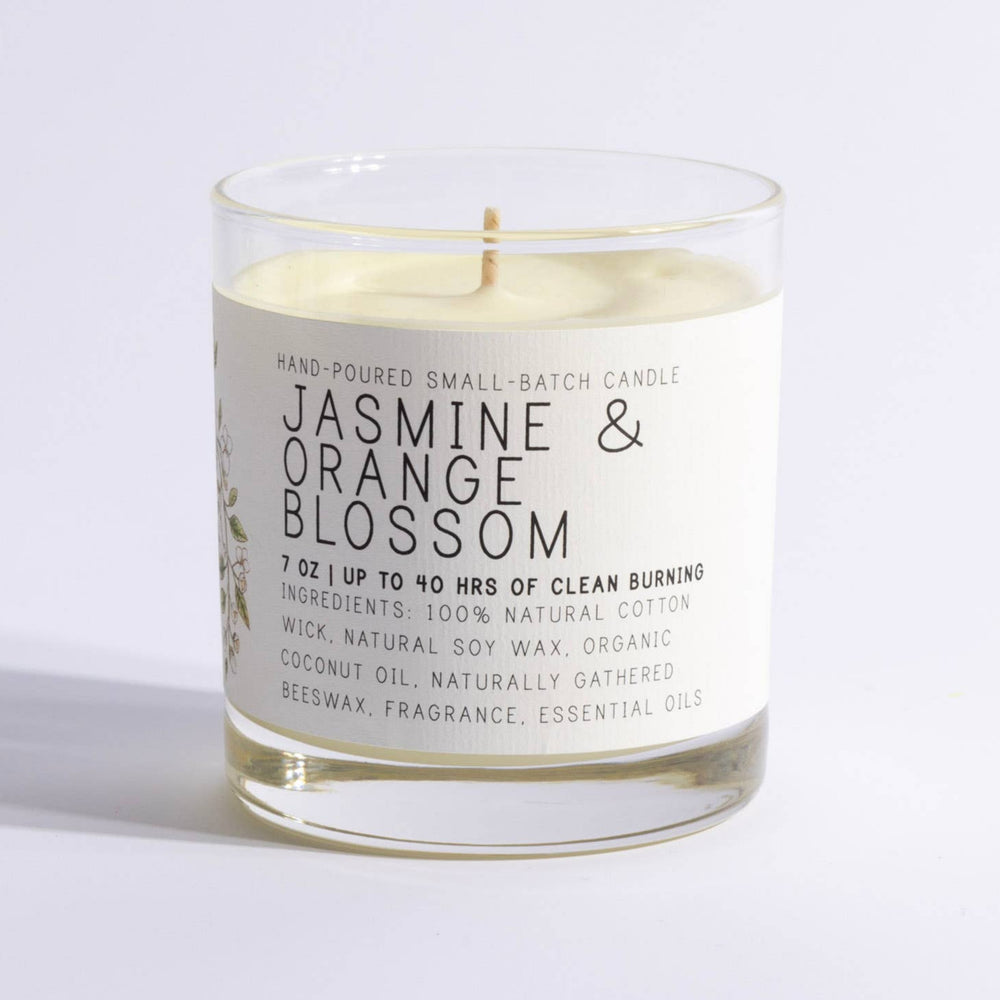 Jasmine and Orange Blossom Medium Candle by Just Bee
