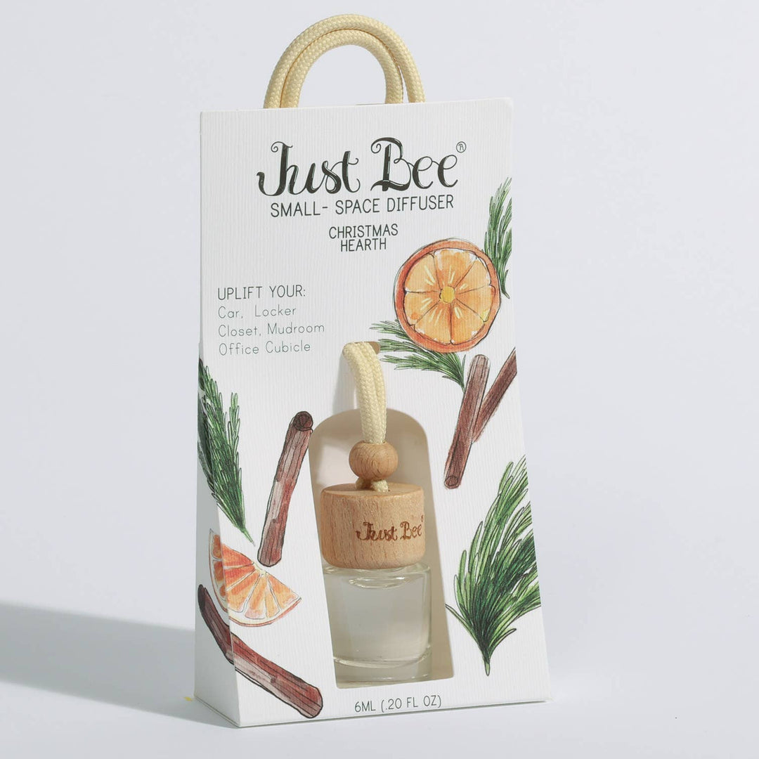 Just Bee Christmas Hearth Small Space Hanging Diffuser