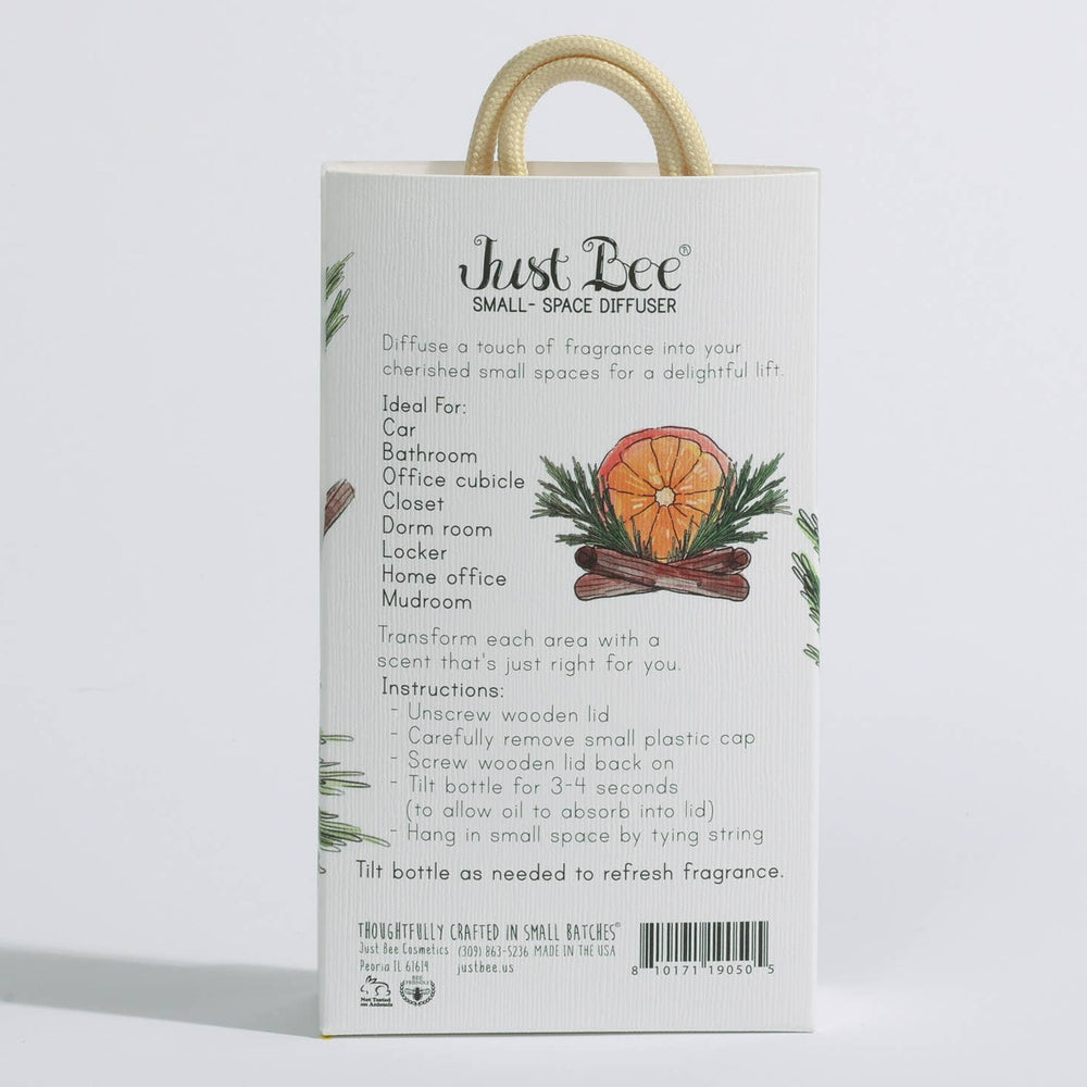 Just Bee Christmas Hearth Small Space Hanging Diffuser