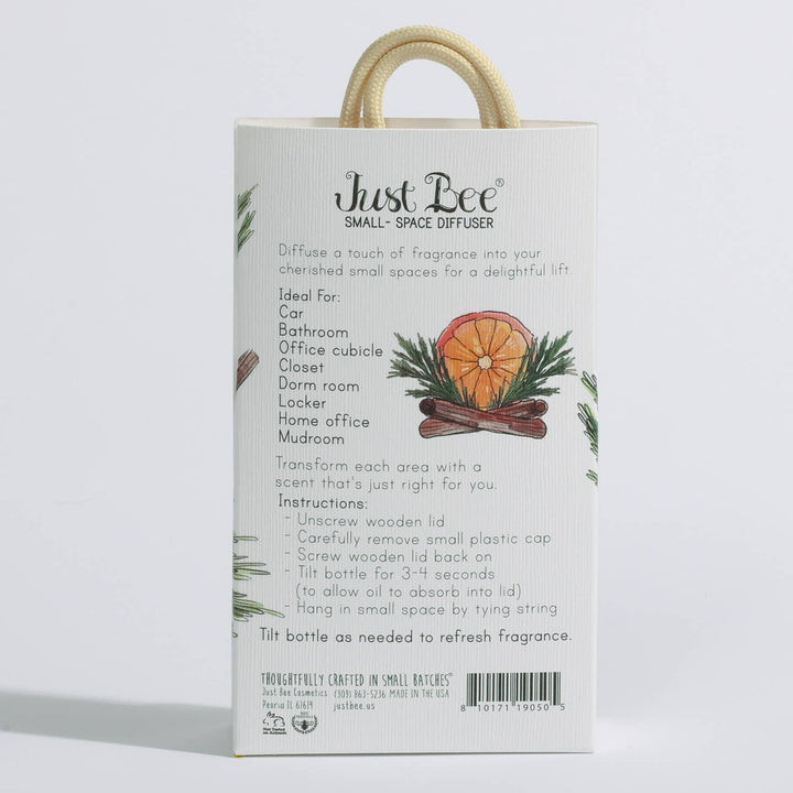 Just Bee Christmas Hearth Small Space Hanging Diffuser