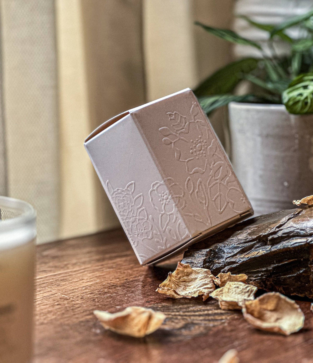 Just Bee Embossed Botanical Gift Box