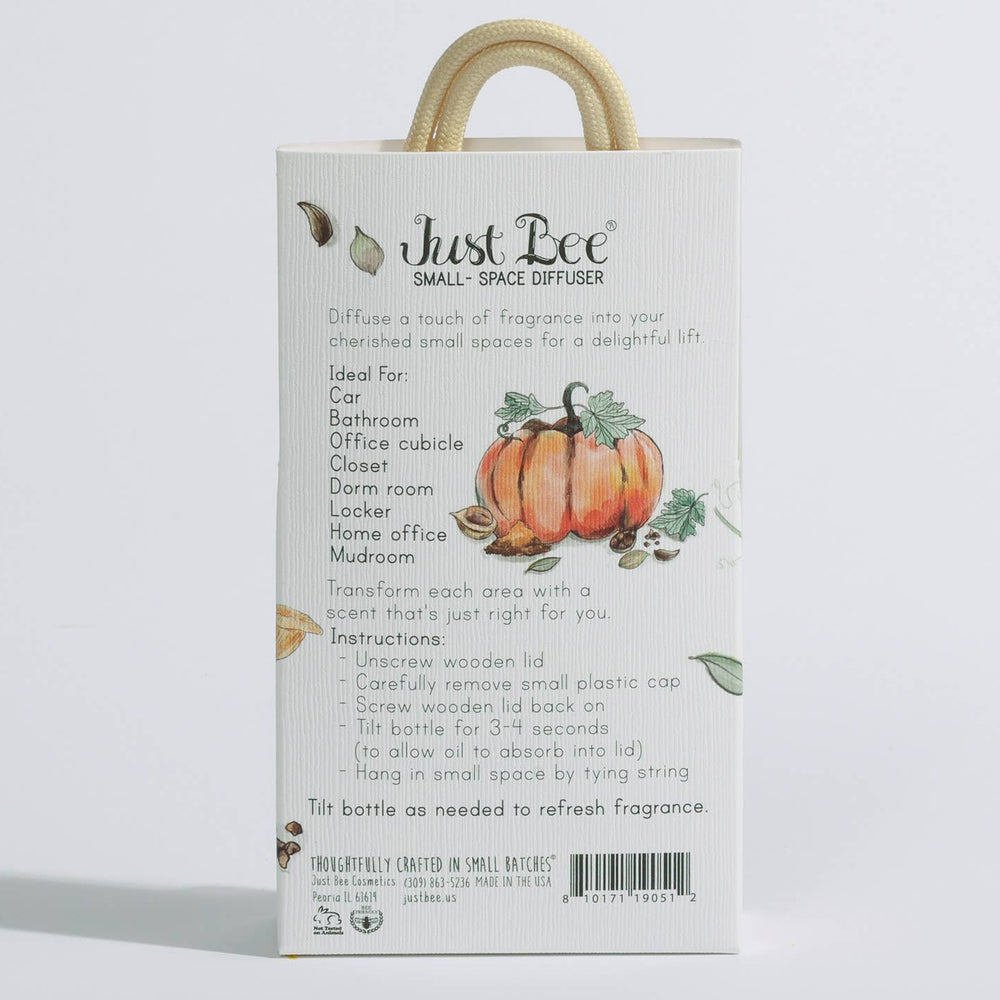 Just Bee Spiced Pumpkin Small Space Hanging Diffuser