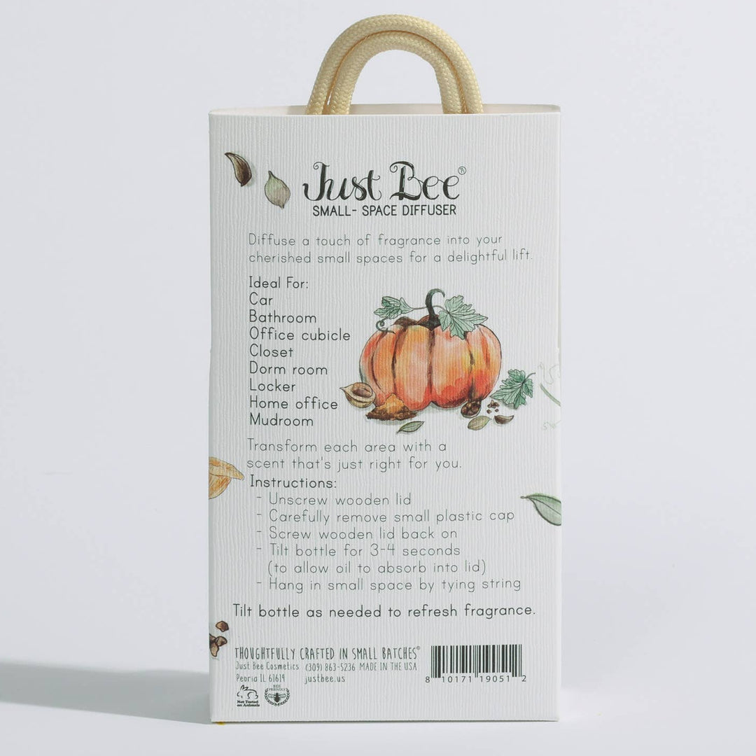 Just Bee Spiced Pumpkin Small Space Hanging Diffuser