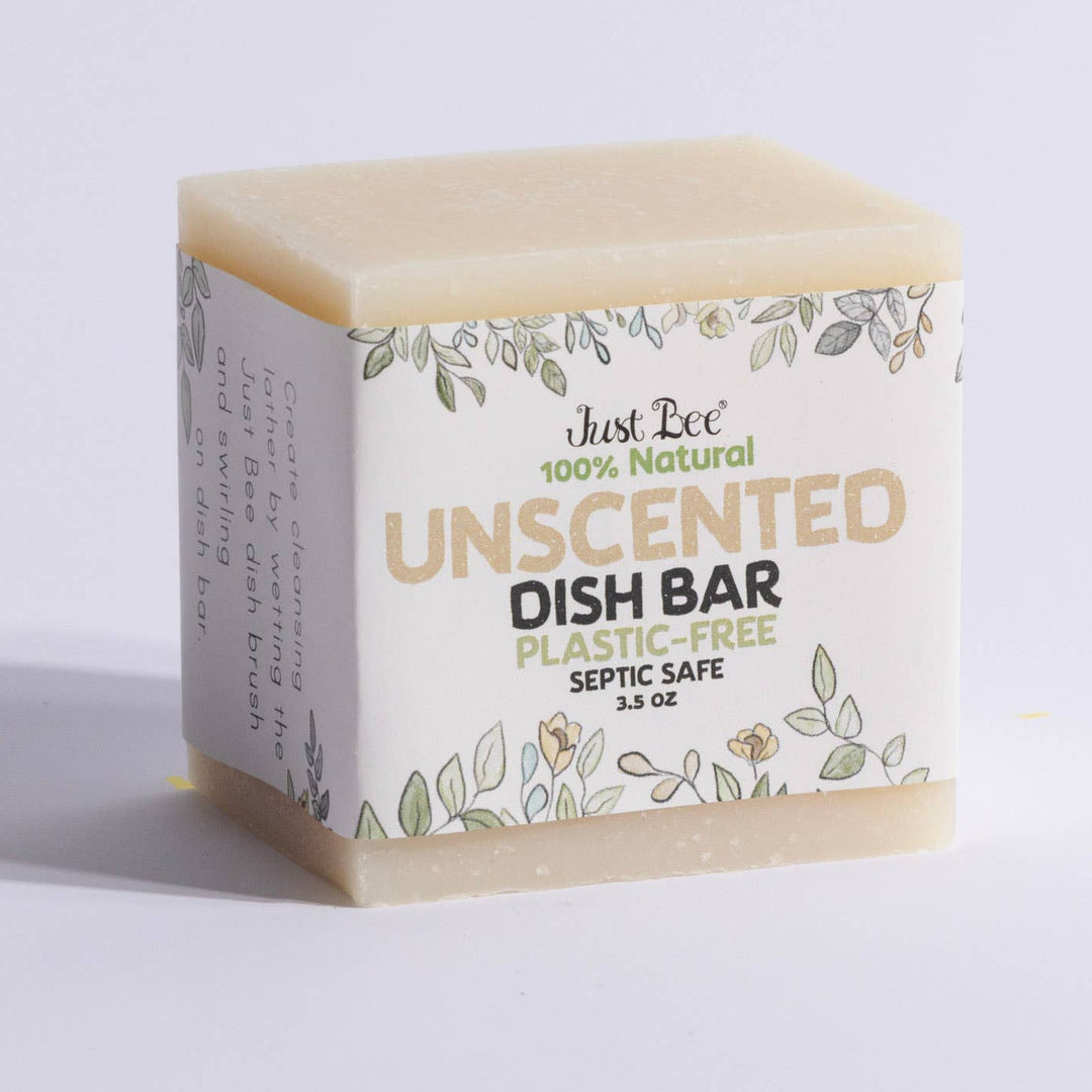 Just Bee Unscented Dish Soap Bar