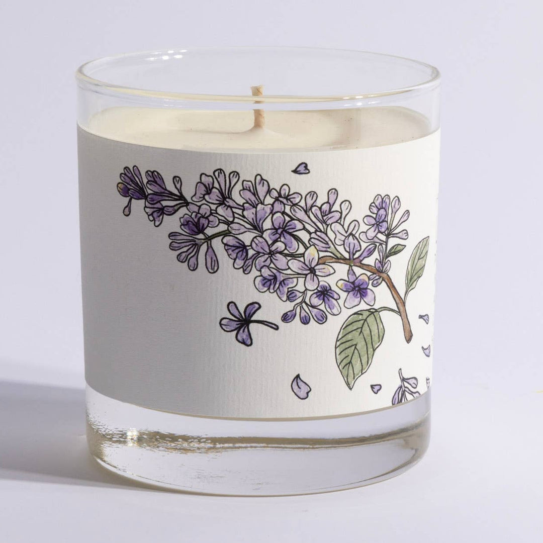 Lilac Candle by Just Bee