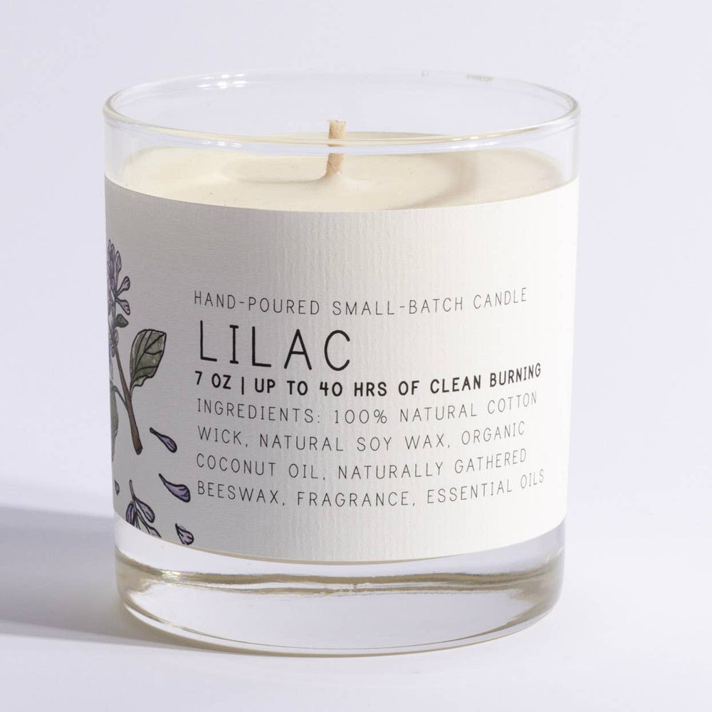 Lilac Candle by Just Bee