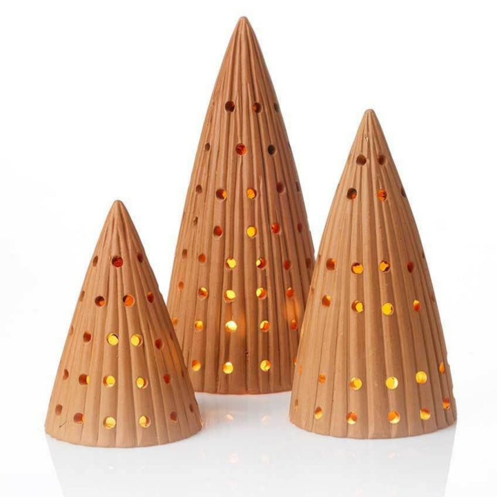 Matira Tree Candle Lanterns - Set of 3