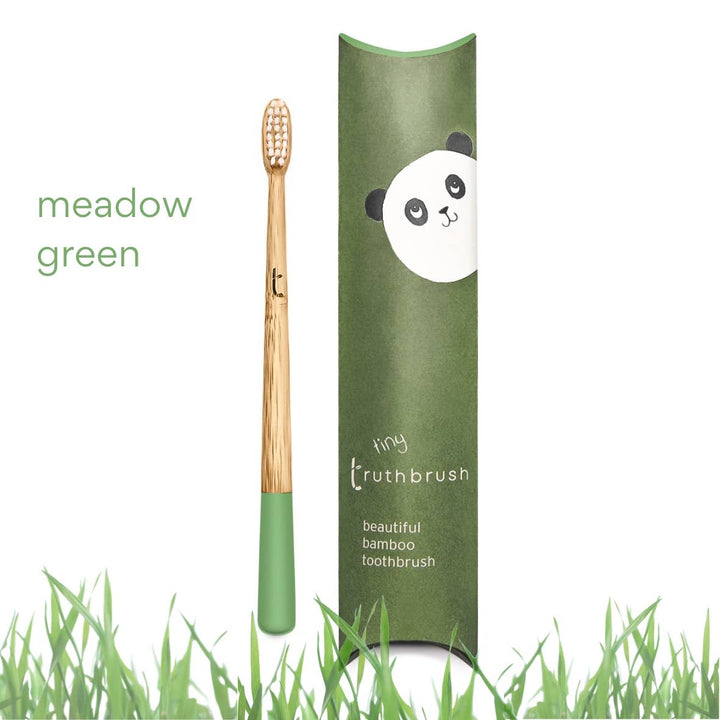 Meadow Green Tiny Truthbrush w/ Soft Bristles for Kids