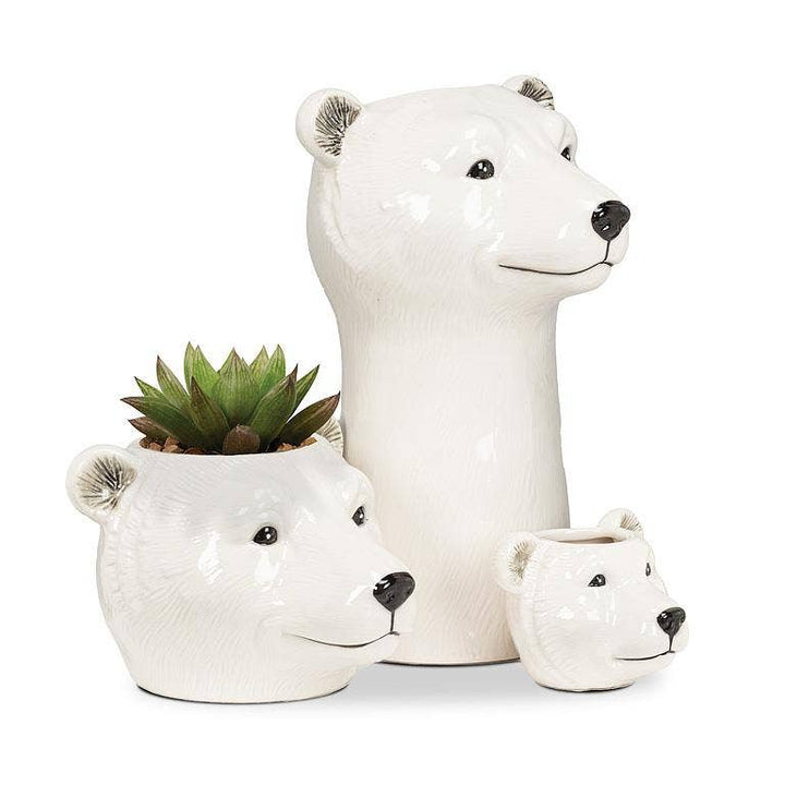 Medium Polar Bear Planter