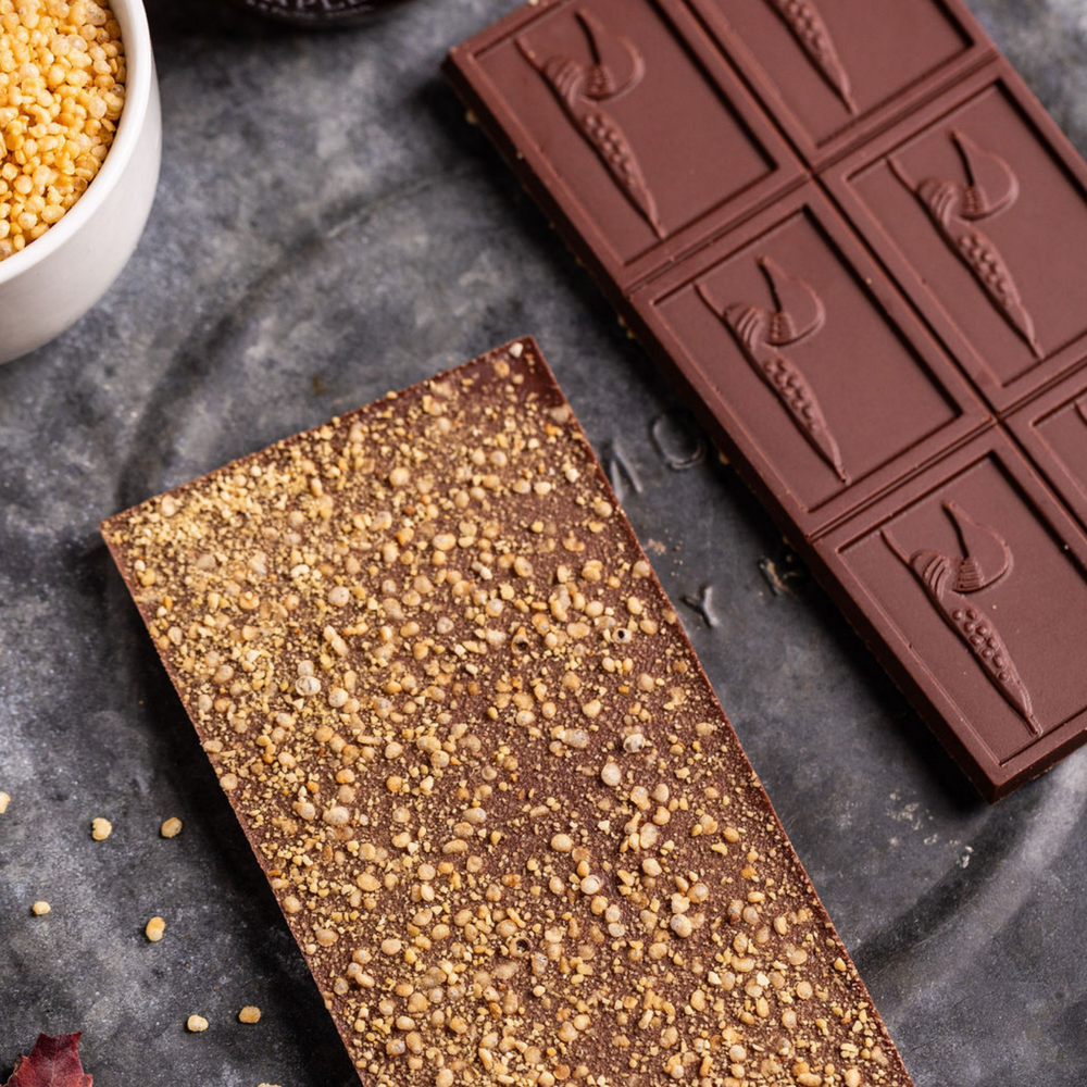 Milk Chocolate Maple Crunch Bar from Loon Chocolate
