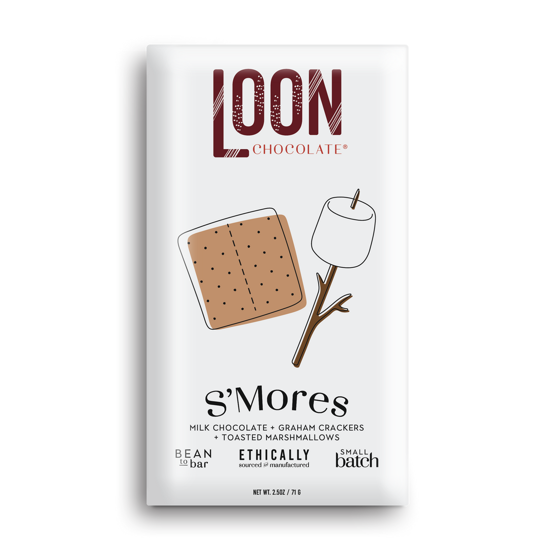 Milk Chocolate S'Mores Bar (Limited Edition) from Loon Chocolate