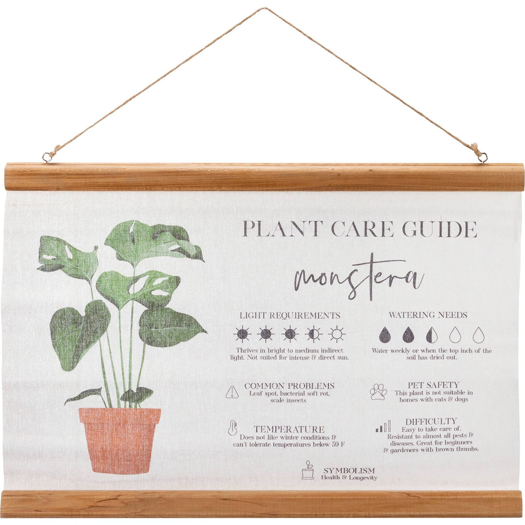Monstera Guide Wall Decor