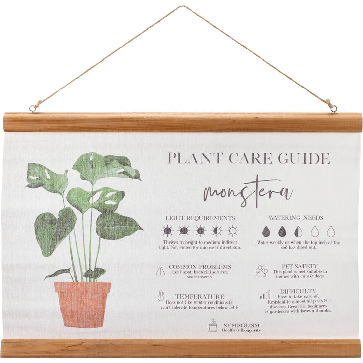 Monstera Guide Wall Decor