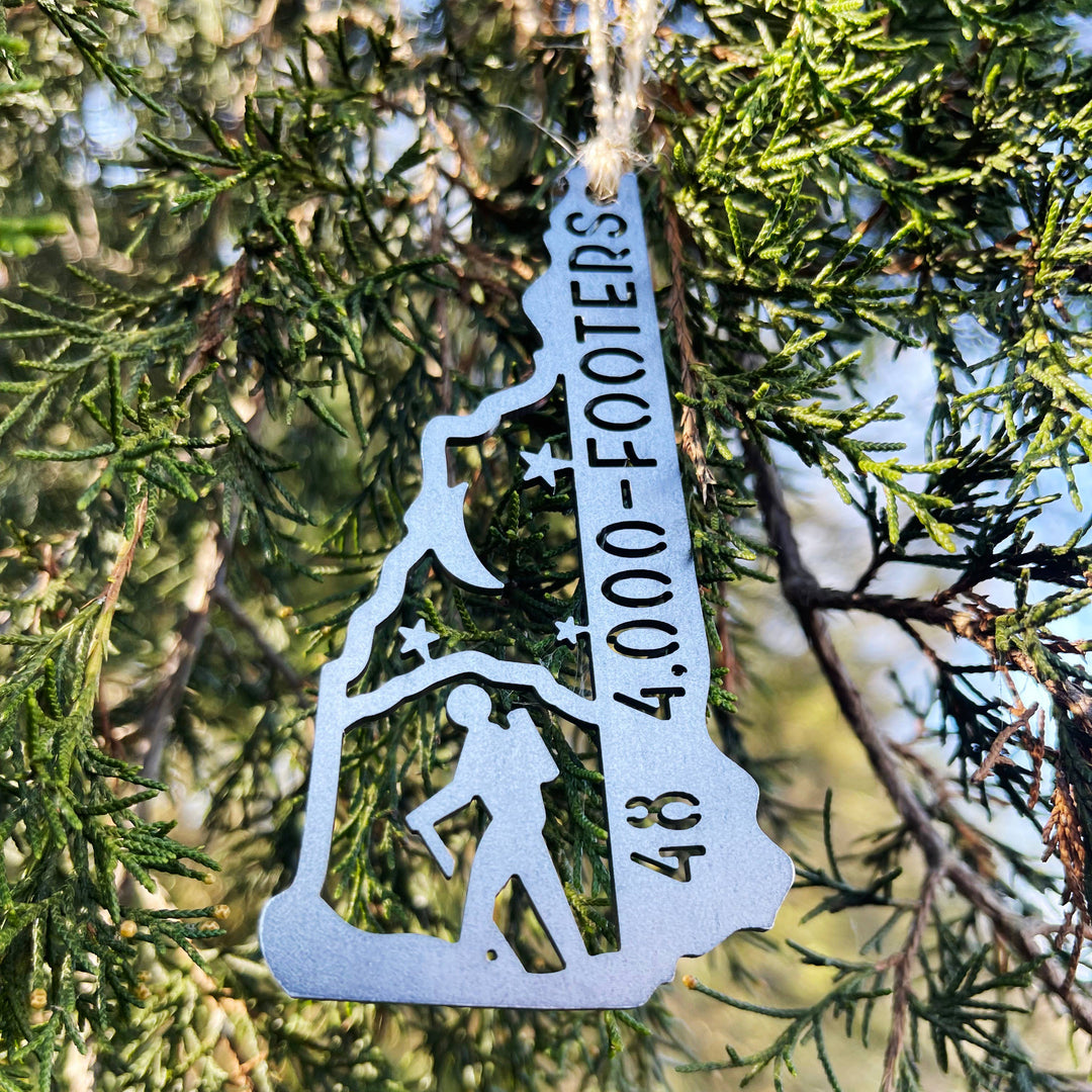 New Hampshire State Hike 48 4000 Footers Ornament