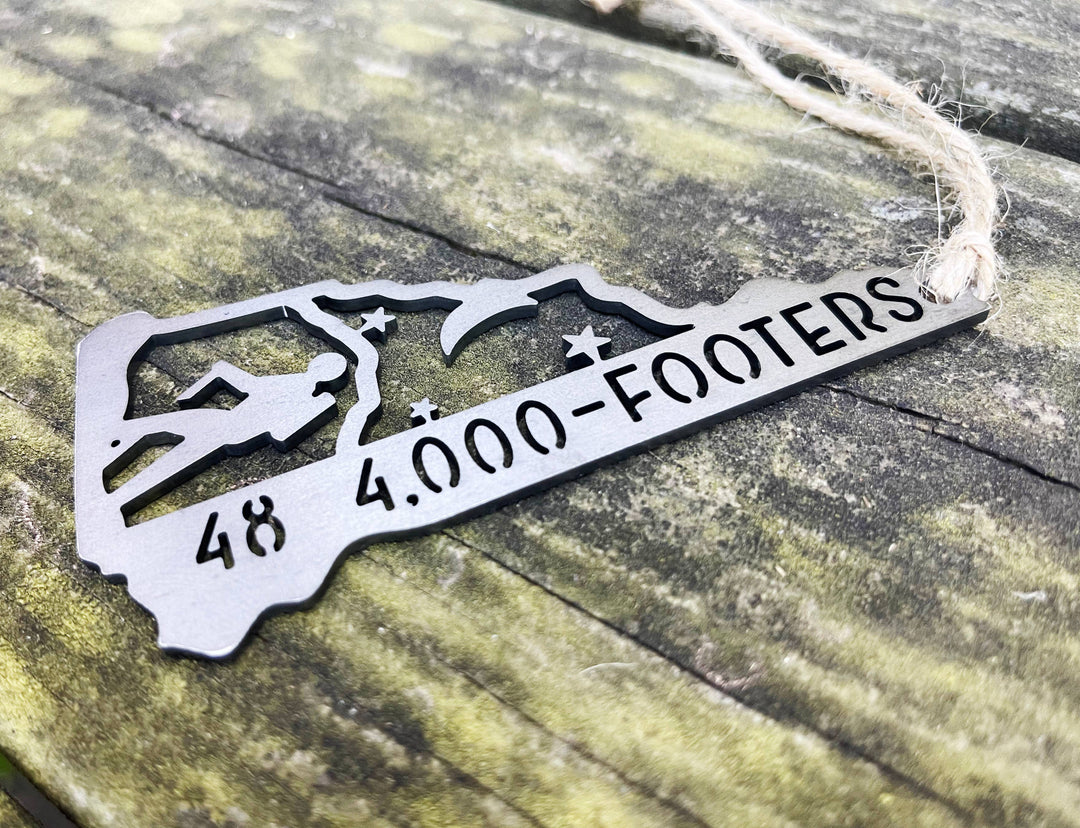 New Hampshire State Hike 48 4000 Footers Ornament